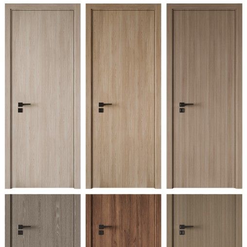 Wooden door finish options